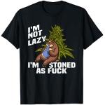 Weeds Cannabis Faultier, I'm not lazy - Stoned kif