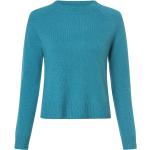Blaue Max Mara Weekend by Max Mara Rundhals-Ausschnitt Kaschmir-Pullover aus Wolle für Damen Größe XL 
