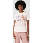 Weekend Max Mara T-Shirt mit Label-Motiv-Print Modell 'YEN' (XS Rosa)