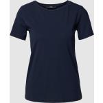 Reduzierte Marineblaue Unifarbene Max Mara Weekend by Max Mara T-Shirts aus Baumwolle für Damen Größe S 