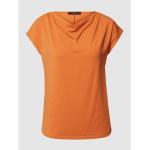 Reduzierte Orange Max Mara Weekend by Max Mara Wasserfall-Ausschnitt T-Shirts für Damen Größe L 