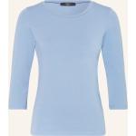 Blaue 3/4-ärmelige Max Mara Weekend by Max Mara T-Shirts aus Jersey für Damen Größe S 