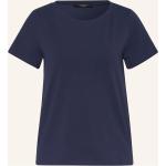 Dunkelblaue Max Mara Weekend by Max Mara T-Shirts aus Baumwolle für Damen Größe S 