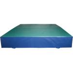 Weichbodenmatte Gr. 300 x 180 x 40 cm Blau / Grün