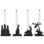 Weihnachtliche Kerzenständer mit Krippenmotiv - kleine Version - von pluto produkter