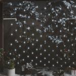Lichterbäume mit Weihnachts-Motiv 