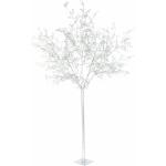 Silberne 220 cm LED-Weihnachtsbäume aus Metall 