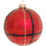 Weihnachtsbaumkugel GUIDO MARIA KRETSCHMER HOME&LIVING "Bredaa, Weihnachtsdeko, Christbaumschmuck" Weihnachtsbaumkugeln rot (bordeau) Weihnachtskugeln