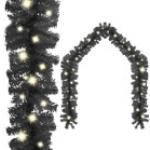 Schwarze vidaXL Treppen mit Weihnachts-Motiv aus PVC 