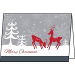 Sigel Deer Weihnachtskarten DIN A6 25-teilig 