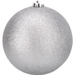Silberne Lafiora Runde Christbaumkugeln & Weihnachtsbaumkugeln aus Kunststoff 