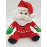 Weihnachtsmann von Windel ca. 22 cm Stofftier Plüschtier Kuscheltier Santa Merch