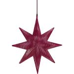 Reduzierte Rote Moderne Weihnachtssterne zum Aufhängen mit Schweden-Motiv aus Metall 
