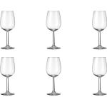 Weingläser 350 ml aus Glas mikrowellengeeignet 6-teilig 