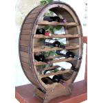 Hellbraune Rustikale Weinfässer gebeizt aus Eschenholz Breite 50-100cm, Höhe 50-100cm, Tiefe 0-50cm 