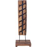 Retro Quadratische Holzregale aus Massivholz Breite 0-50cm, Höhe 100-150cm, Tiefe 0-50cm 