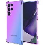 Violette Samsung Galaxy S22 Ultra Hüllen mit Bildern aus Silikon stoßfest 