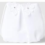 Weiße Umhängetaschen mit Klettverschluss aus Polyester für Mädchen 