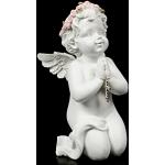 Bunte 9 cm Engelfiguren mit Engel-Motiv aus Kunststein 