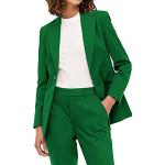 Grüne Langärmelige Karnevalshosen & Faschingshosen mit Strass aus Polyester für Damen Größe S 