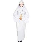 Weiße Foxxeo Gespenster-Kostüme für Damen Größe XXL 