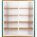 Reduzierte Braune 1a direktimport Mexico Bücherregale lackiert aus Massivholz Breite 150-200cm, Höhe 150-200cm, Tiefe 0-50cm 
