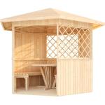 Weka Pavillons aus Massivholz Elementbauweise 