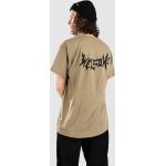 Reduzierte Braune Streetwear WELCOME T-Shirts mit Skater-Motiv aus Baumwolle für Herren Größe XL 