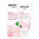 WELEDA Bio Mandel Sensitiv Gesichtscreme, Naturkosmetik Feuchtigkeitscreme zur Pflege trockener, empfindlicher und sensibler Haut im Gesicht und am Hals für einen gesunden Teint (1 x 30 ml)