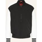 Schwarze Wasserdichte Winddichte Atmungsaktive Wellensteyn College College-Jacken mit Reißverschluss aus PU für Herren Größe XL 