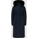 Reduzierte Marineblaue Gesteppte Wellensteyn Santorin Damensteppmäntel & Damenpuffercoats aus Polyamid mit Kapuze Größe L 