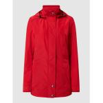 Rote Wasserdichte Wellensteyn Regenjacken aus Polyester mit Kapuze für Damen Größe XS - versandkostenfrei 