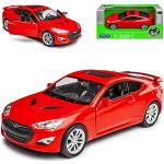 Rote Welly Hyundai Modellautos & Spielzeugautos 