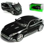 Schwarze Welly Jaguar F-Type Modellautos & Spielzeugautos 