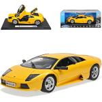 Gelbe Welly Lamborghini Murciélago Modellautos & Spielzeugautos aus Metall 