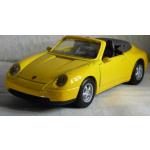 Reduzierte Gelbe Welly Porsche 911 Transport & Verkehr Modell-LKWs aus Kunststoff 