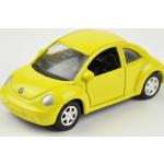 Gelbe Welly Volkswagen / VW New Beetle Transport & Verkehr Modell-LKWs 