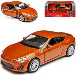Orange Welly Toyota Modellautos & Spielzeugautos aus Metall 
