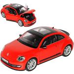 Rote Welly Volkswagen / VW Beetle Modellautos & Spielzeugautos 