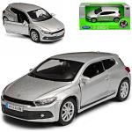 Silberne Welly Volkswagen / VW Scirocco Modellautos & Spielzeugautos 