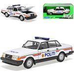 Orange Welly Volvo Polizei Modellautos & Spielzeugautos 
