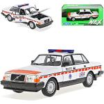 Orange Welly Volvo Polizei Modellautos & Spielzeugautos 