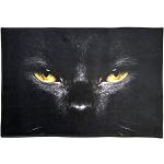 Schwarze Weltbild Katze Schmutzfangmatten & Fußabtreter mit Tiermotiv 