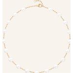 Goldene Elegante WEMPE Perlenketten aus Gelbgold 18 Karat mit Echte Perle für Damen 