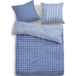 Reduzierte Karo Moderne Tom Tailor Linon Bettwäsche Sets & Bettwäsche Garnituren mit Reißverschluss aus Baumwolle 2-teilig 