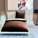 Reduzierte Braune Gözze Bettwäsche Sets & Bettwäsche Garnituren mit Reißverschluss aus Fleece 135x200 2-teilig 