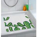 Moderne Duschmatten & Duscheinlagen mit Kaktus-Motiv aus PVC 