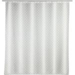 Weiße WENKO Textil-Duschvorhänge aus Textil 