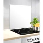 Reduzierte Weiße WENKO Küchenrückwände aus Glas Breite 50-100cm, Höhe 50-100cm, Tiefe 50-100cm 