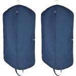Dunkelblaue WENKO Premium Kleidersäcke & Kleiderhüllen mit Reißverschluss aus Textil 